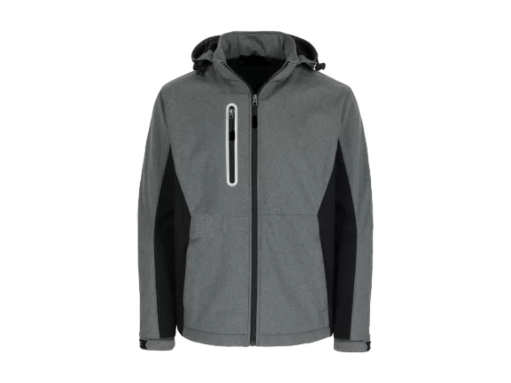 Arbejde reflekterende Softshell jakke vandtæt / vejrtrækkende / vandafstødende